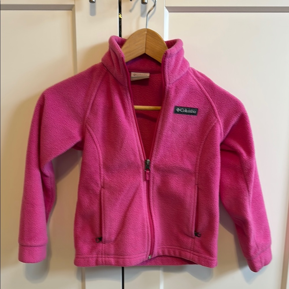 Columbia Pink Fleece Jacket